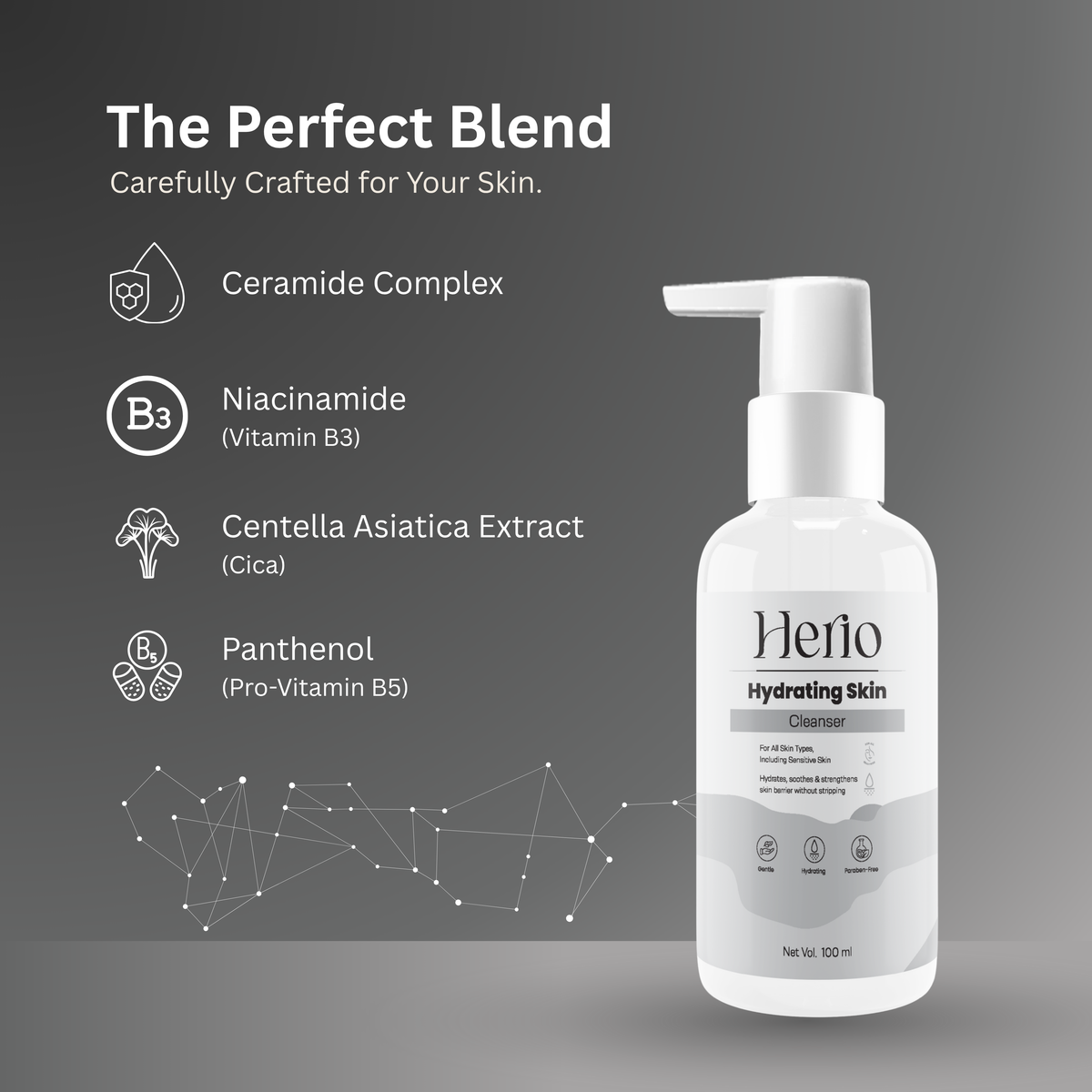 Herio Hydrating Skin Cleanser